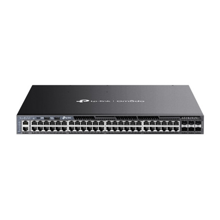 pTP-LINK/p sg6654xhp SWITCH 48P LAN GIGABIT L3 MANAGED POE+ 6P 10GE SFP