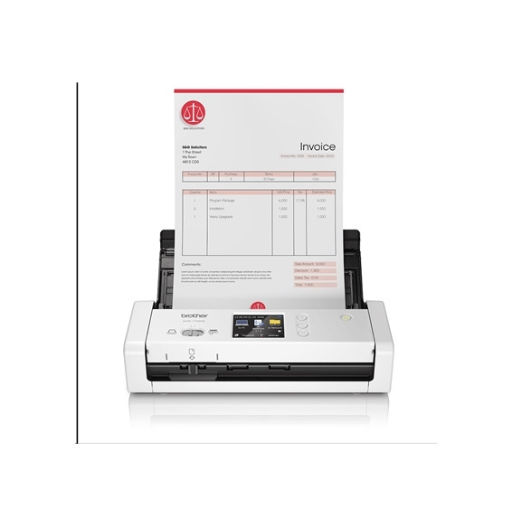  41.586 SCANNER BROTHER ADS-1700W DOCUMENTALE (DUAL CIS) A4 CARIC. DALL A