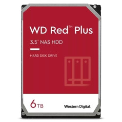 pWD/p 34_0288r HARD DISK SATA3 3.5" X NAS 6000GB(6TB) WD60EFPX WD RED PLU