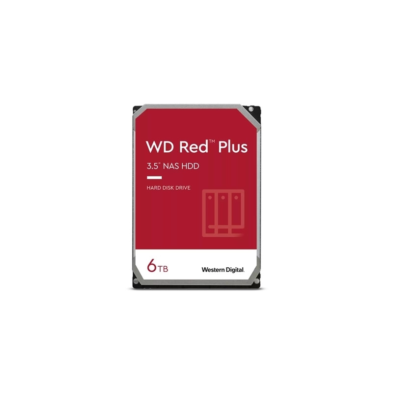 pWD/p 34_0288r HARD DISK SATA3 3.5" X NAS 6000GB(6TB) WD60EFPX WD RED PLU