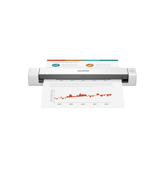  41.591 SCANNER BROTHER DS-640 PORTATILE A4 600X600 15PPM AUTOALIMENTATO 