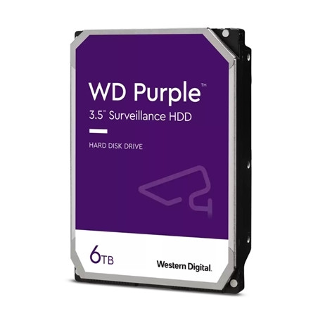 pWD/p wd64purz HARD DISK SATA3 3.5" 6000GB(6TB) WD64PURZ WD 256MB CACHE