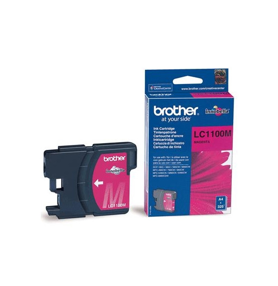  67.116 CARTUCCIA BROTHER LC1100M MAGENTA X MFC-6490CW/5490CN/5890CN E DC