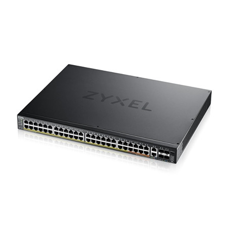 pZYXEL/p xgs2220_54fp_eu0101f SWITCH 48P GIGABIT POE +2P 10GBE MG POE+4