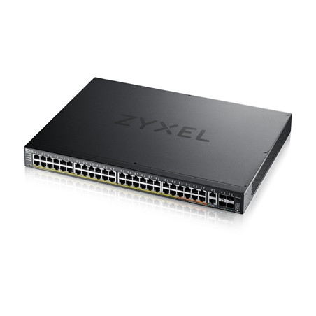 pZYXEL/p xgs2220_54hp_eu0101f SWITCH 48P GIGABIT POE +2P 10GBE MG POE+4