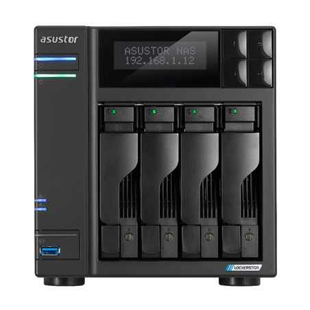  as6704t NAS ASUSTOR AS6704T X 4HDD/SSD 3.5"/2.5"SATA3 6GB/S NO HD 