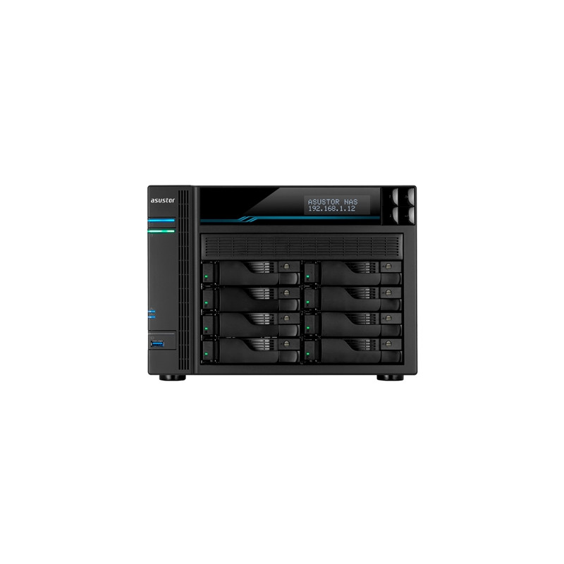  as6508t NAS ASUSTOR AS6508T X 8SLOT 3.5"/2.5"NO HD QC 2.1GHZ-8GB D