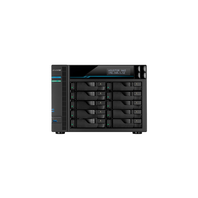  as7110t NAS ASUSTOR AS7110T X 10SLOT 3.5"/2.5"NO HD QC 3,4GHZ-8GB 