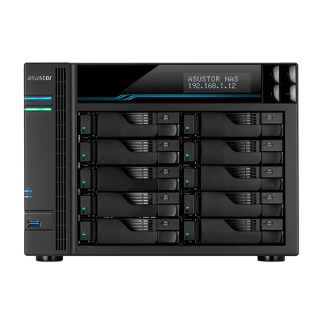  as7110t NAS ASUSTOR AS7110T X 10SLOT 3.5"/2.5"NO HD QC 3,4GHZ-8GB 