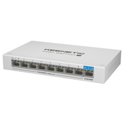  12 SWITCH 1P 1GBPS+8P 1 GBPS POE+ KEENETIC KN-4710 POE+ SWITCH 9 METAL