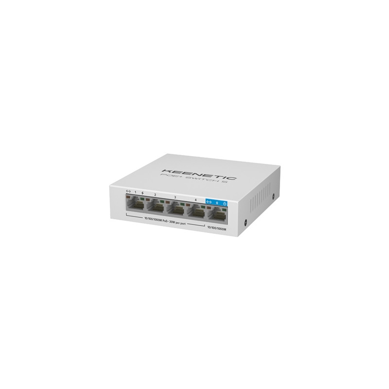  12 SWITCH 1P 1GBPS+4P 1 GBPS POE+ KEENETIC KN-4610 POE+ SWITCH 5 - IN 