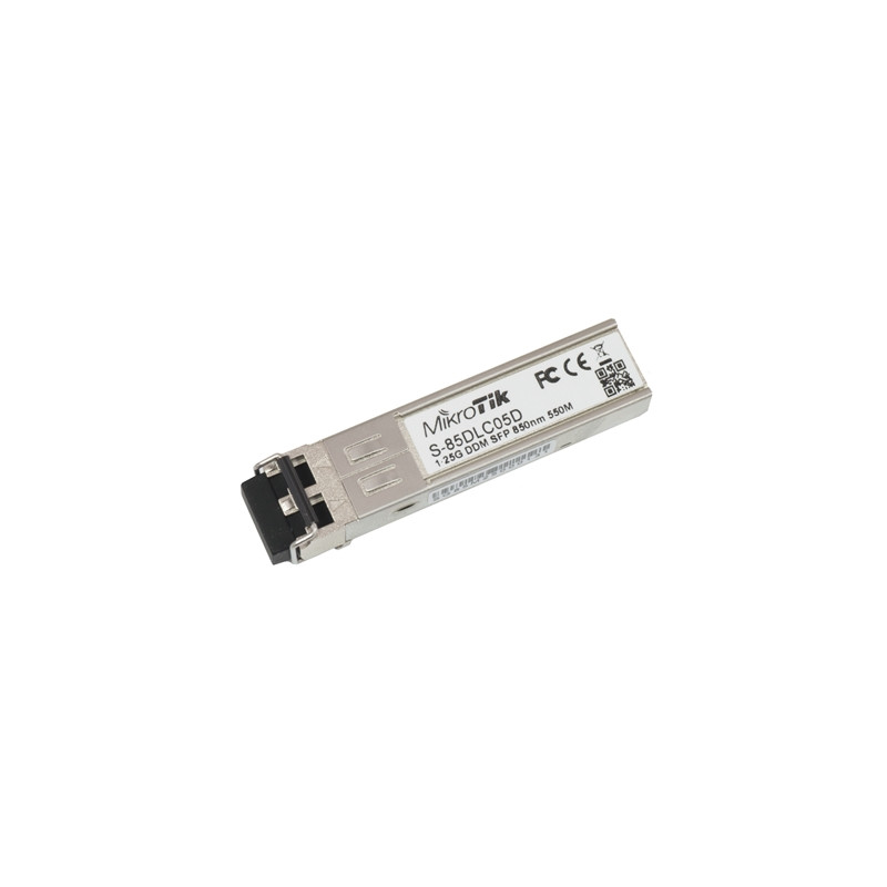  s_85dlc05d MODULO MINIGBIC MIKROTIK S-85DLC05D SFP 1GBPS LC MULTIM 850N