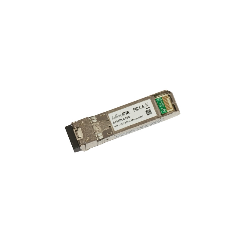  s_85dlc03d MODULO MINIGBIC MIKROTIK S+85DLC03D SFP+ 10 GBPS LC MULTIM 8