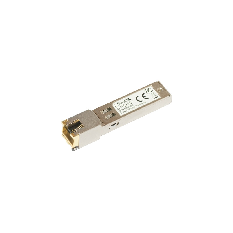  s_rj10 MODULO MINIGBIC MIKROTIK S+RJ10 SFP 10GBPS RJ