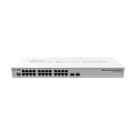  crs326_24g_2s_rm SWITCH MIKROTIK CRS326-24G-2S+RM 24P. GIG + 2P. SFP+ R