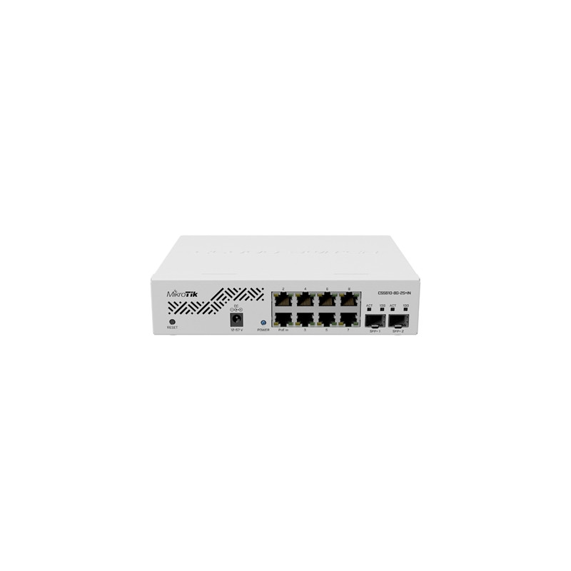  css610_8g_2s_in SWITCH MIKROTIK CSS610-8G-2S+IN 8P. GIG + 2P. SF