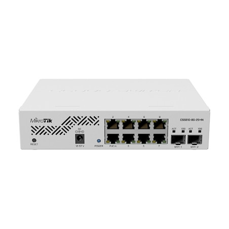  css610_8g_2s_in SWITCH MIKROTIK CSS610-8G-2S+IN 8P. GIG + 2P. SF