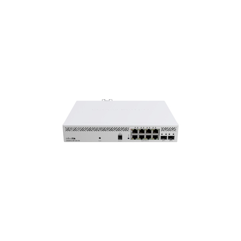  css610_8p_2s_in SWITCH MIKROTIK CSS610-8P-2S+IN 8P. GIG POE, 2P. SF