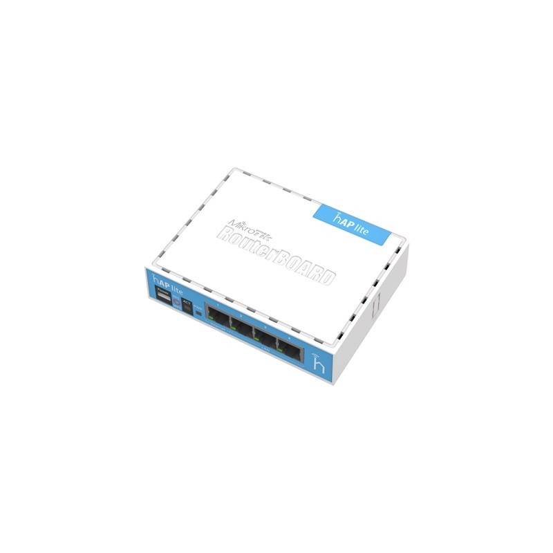  rb941_2nd ROUTER MIKROTIK RB941-2ND HAP LITE CLASSIC 4P. FAST + WIFI- 32