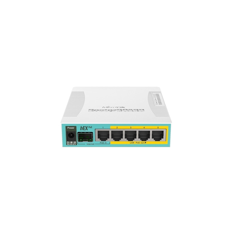  rb960pgs ROUTER MIKROTIK RB960PGS HEX POE 128MB- 5P. GBPS- 1P. POE IN- 