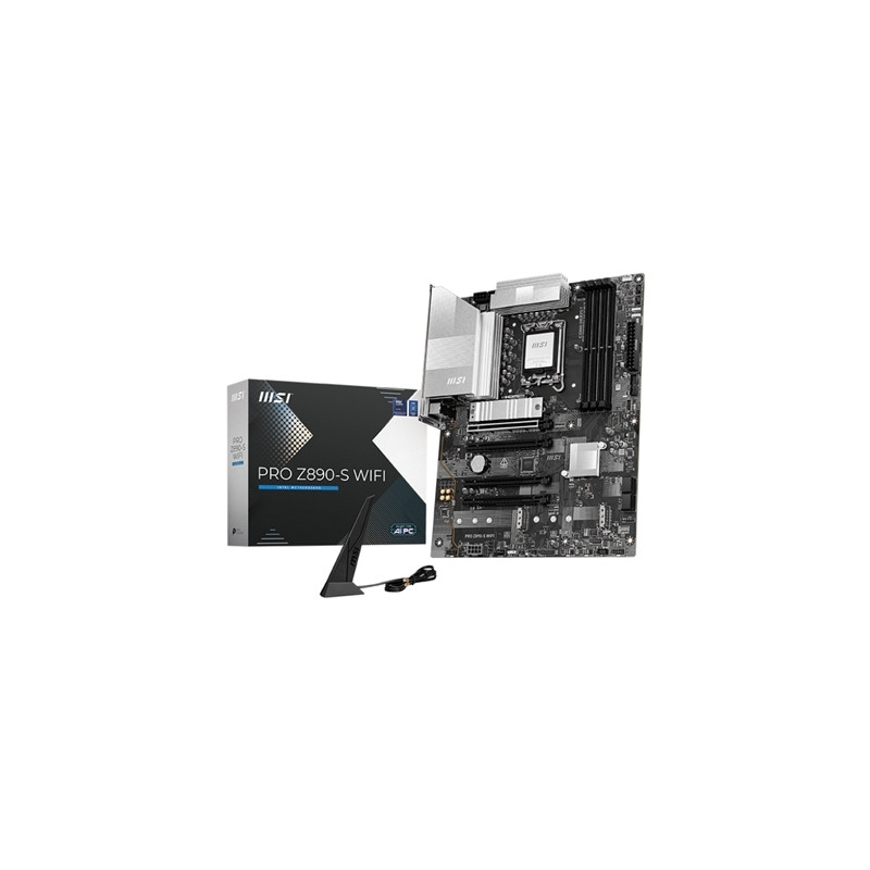 MSI pro_z890_s_wifi MB MSI PRO Z890-S WIFI LGA1851 4XDDR5DC-6400 1XHDMI 