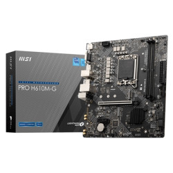 MSI pro_h610m_g_ddr4 MB MSI PRO H610M-G LGA1700 2XDDR5DC-5600 1XHDMI 1XD