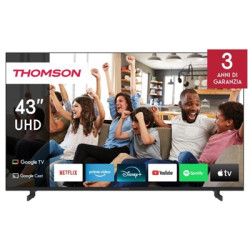 THOMSON 43ug4s14 TV THOMSON 43" FRAME LESS 43UG4S14 GOOGLE TV 4K DVB-T2/