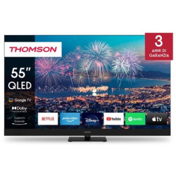 THOMSON 55qg6c14 TV THOMSON QLED PLUS 55" FRAME LESS 55QG6C14 GOOGLE 4K 