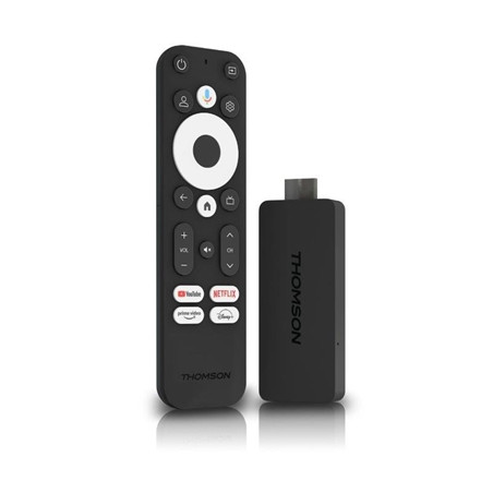 THOMSON 140g THOMSON STREAMING SMART TV STICK 140G 4K UHD GOOGLE TV - VO