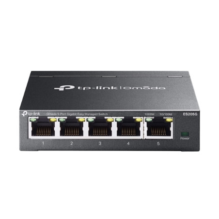 TP-LINK es205g SWITCH 5P LAN GIGABIT TP-LINK ES205G EASY MANAGED  - CUST