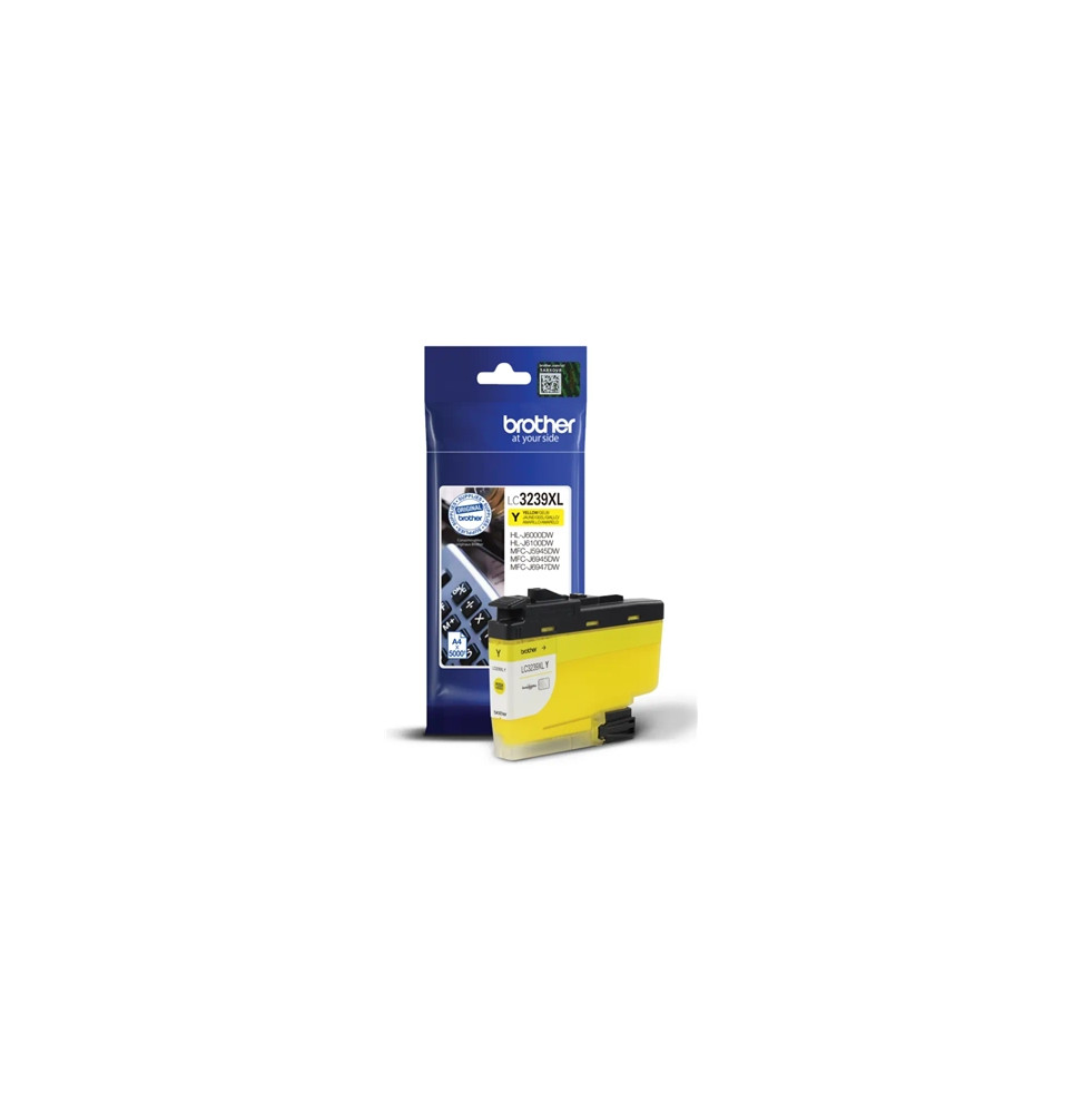  67.390 CARTUCCIA BROTHER LC3259XLYP GIALLO 5000PG X MFC-J5945DW/J6945DW/