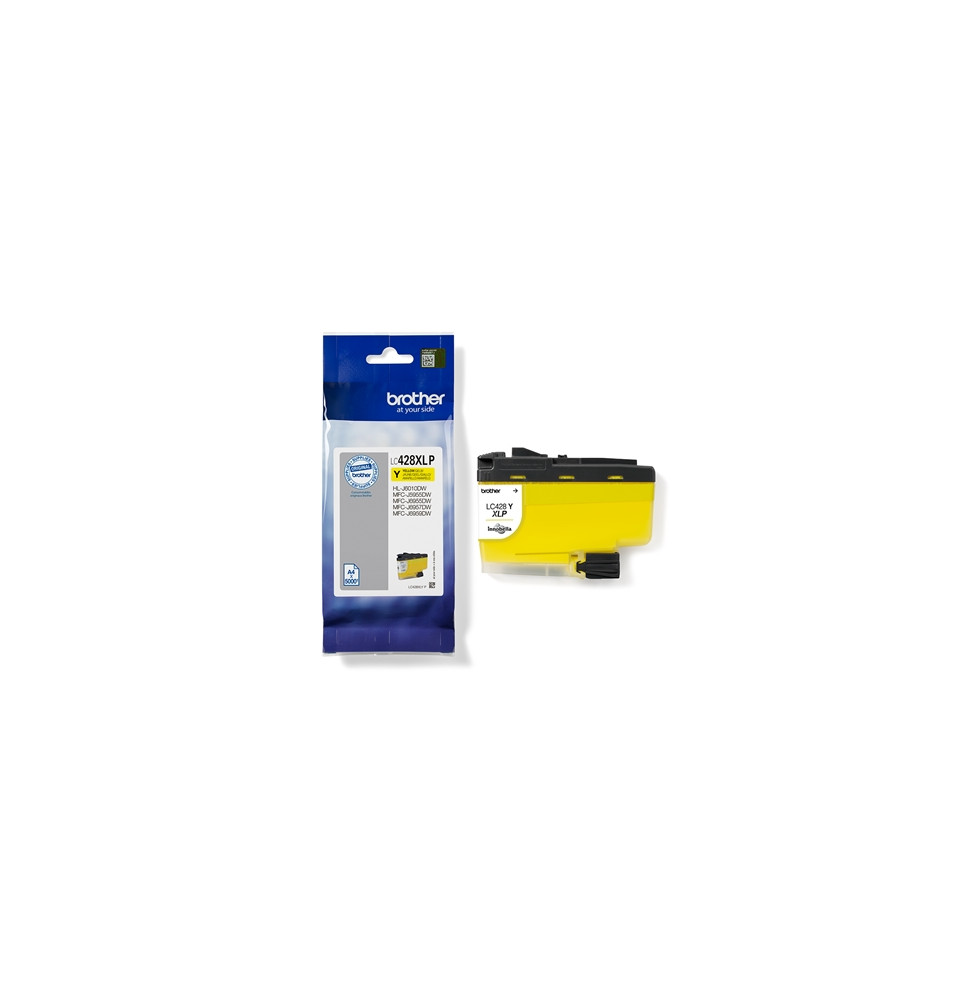  67.424 CARTUCCIA BROTHER LC428XLYP JAUNE 5000PG X MFC-J5955DW/J6955DW/J