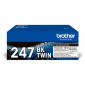  67.452 MULTIPACK BROTHER TONER TN247BKTWIN 2XTN247BK 3.000PG CAD. X H