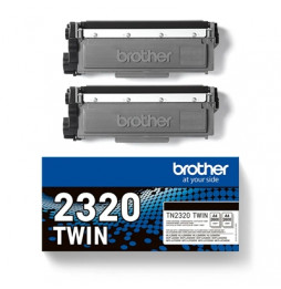  67.453 MULTIPACK BROTHER TONER TN2320TWIN 2XTN2320 X HL-L2300D/L2340