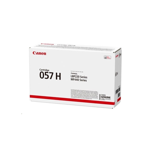  62.573 TONER CANON 057H NOIRE 3010C002 10.000PG PER SERIE MF443 - LBP-22