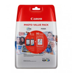  62.619 MULTIPACK CANON  PG-545XL + CL-546XL + 50FG GP501 8286B006 X P