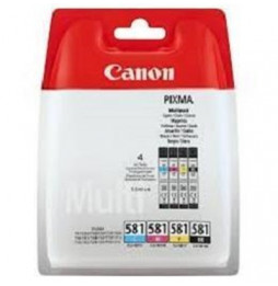  62.647 MULTIPACK CANON PGI-580+CLI-581 BK/C/M/Y/BK PHOTO, 5CART. 2078C00