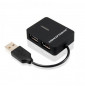  C4PUSB2 HUB MINI USB2.0 4P CONCEPTRONICS C4PUSB2 NOIRE - VEL. MASSIMA 4