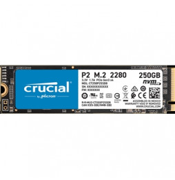  34.5539 SSD-SOLID STATE DISK M.2(2280) NVME  250GB PCIE3.0X4 CRUCIAL P2 