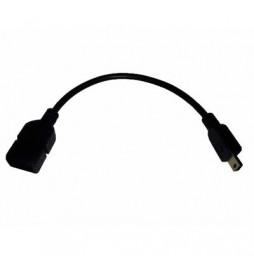  AK300310002S KABEL ADATTATORE OTG USB2.0 MINI-B/A M/F 20CM DIGITUS