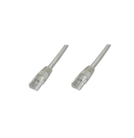  DK1512005 NETWORK CABLE CAT.5E-UTP GRIGIO -NON SCHERMATO 0.5MT DIGITU