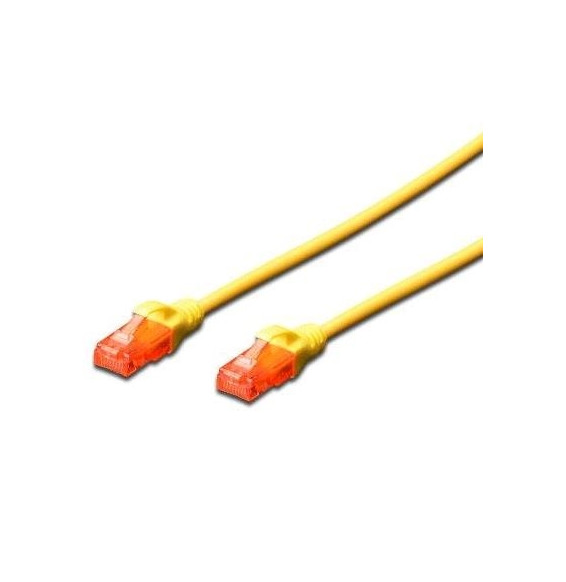  DK1617020Y CÂBLES ETHERNET CAT.6-UTP JAUNE NON SCHERMATO 2MT DIGITUS DK161402