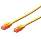  DK1617020Y NETWORK CABLE CAT.6-UTP YELLOW NON SCHERMATO 2MT DIGITUS DK161402