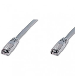  DK152210 NETWORK CABLE CAT.5E-FTP GRIGIO SCHERMATO 1MT DIGITUS DK1522010 - E