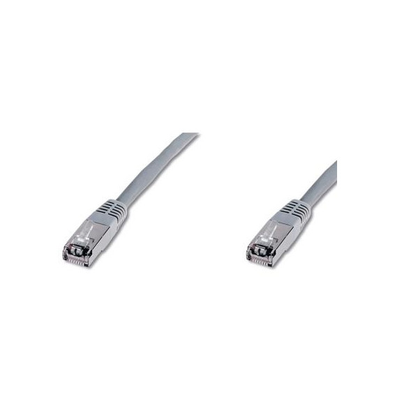  DK152210 NETWORK CABLE CAT.5E-FTP GRIGIO SCHERMATO 1MT DIGITUS DK1522010 - E