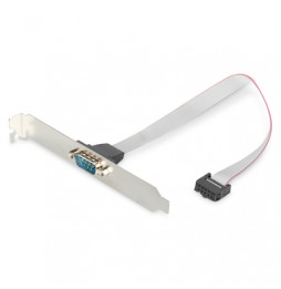  08282 CABLE INTERNO/ESTERNO PORTA SERIALE RS232 9P M/IDC 10PIN DIGITUS 08