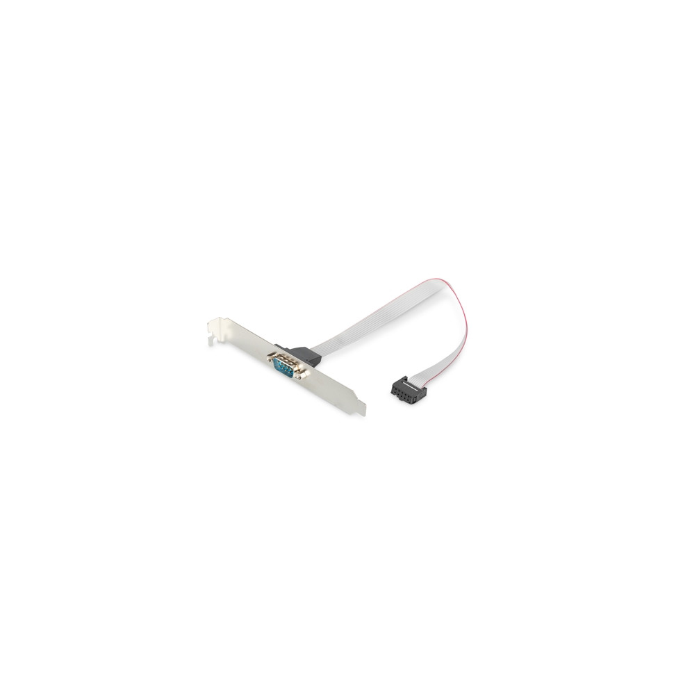  08282 CABLE INTERNO/ESTERNO PORTA SERIALE RS232 9P M/IDC 10PIN DIGITUS 08