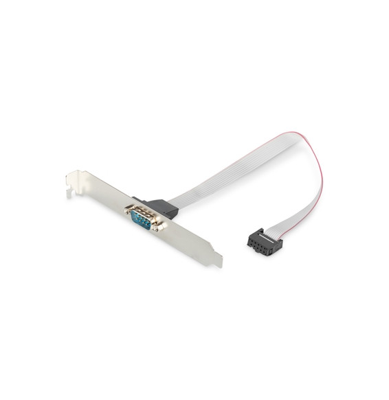  08282 CABLE INTERNO/ESTERNO PORTA SERIALE RS232 9P M/IDC 10PIN DIGITUS 08