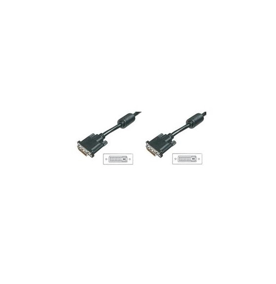  LP6704 CABLE DVI/DVI-D 24+1 5MT PER MONITOR DIGITUS LP6704 M/M DUAL LIN