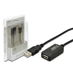  DA70130 PROLUNGA USB2.0 M/F CON CABLE 5MT DIGITUS DA70130 -PORTATA M